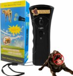 Nouvel Appareil De Dressage Canin – Dispositif Anti-Aboiements À Ultrasons – Lumière LED et 3 Modes – Silencieux – Image 14