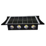 Projecteur Solaire Résistante À L’eau IP65 – Extenseur – 8 Lampe Éclairage Puissant – Image 5