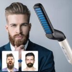 Brosse Lissante Électrique Multifonctionnelle Pour Hommes – Peigne De Soin Pour La Barbe et La Moustache – Image 2