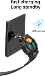Montre Connectée De Sport FD68S – Avec Moniteur De Fréquence Cardiaque et De Pression Artérielle [B66] – Image 6