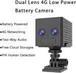Caméra 4K Compacte – Carte SIM 4G – Double Objectif – Zoom Optique 6x – Détection De Mouvement Et Vision Nocturne – Image 10