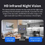 Caméra 4K Compacte – Carte SIM 4G – Double Objectif – Zoom Optique 6x – Détection De Mouvement Et Vision Nocturne – Image 8