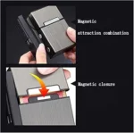 Étui À cigarettes 2 en 1 Avec Briquet USB – Pouvant Contenir 20 Cigarettes De Taille Standard – Image 4
