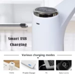Pompe À eau Automatique Pour Bouteilles De 20 Litres – Capacité De 600 Ml – Antibactérienne – 4 W – 1200 MAh – Image 6