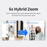 Caméra 4K Compacte – Carte SIM 4G – Double Objectif – Zoom Optique 6x – Détection De Mouvement Et Vision Nocturne – Image 12