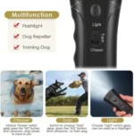 Nouvel Appareil De Dressage Canin – Dispositif Anti-Aboiements À Ultrasons – Lumière LED et 3 Modes – Silencieux – Image 4