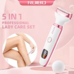 Rasoir Électrique 5 en 1 Pour Femmes – Pour Femmes – Rasage Sûr – Rechargeable Par USB – Image 2