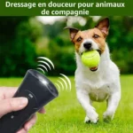 Nouvel Appareil De Dressage Canin – Dispositif Anti-Aboiements À Ultrasons – Lumière LED et 3 Modes – Silencieux – Image 2