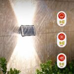Projecteur Solaire Résistante À L’eau IP65 – Extenseur – 8 Lampe Éclairage Puissant – Image 11