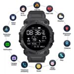 Montre Connectée De Sport FD68S – Avec Moniteur De Fréquence Cardiaque et De Pression Artérielle [B66] – Image 3