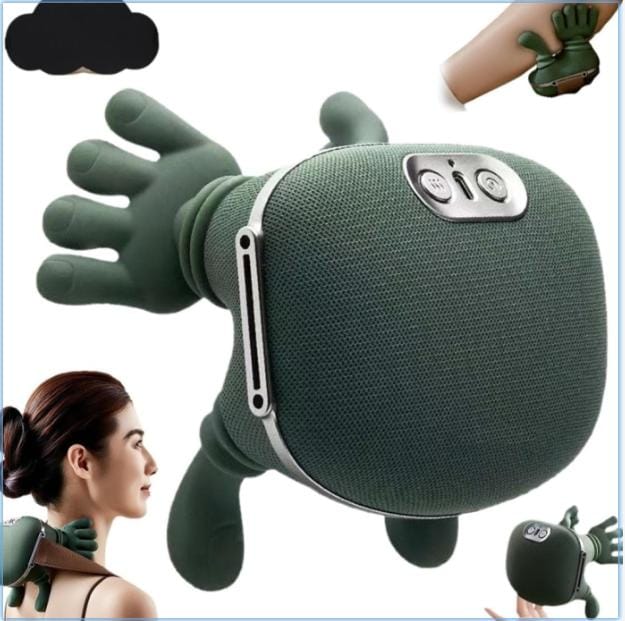 IMG-20260824-WA0015 Appareil De Massage 3D Pour La Nuque – Les Mains Et Les Épaules – Pour Un Massage En Profondeur – 3 Vitesses – Image 1