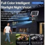 Caméra Solaire Haute Définition 4K Avec Vision Nocturne(BL) – Détection De Personnes Et Connectivité Wi-Fi 4G – Image 7