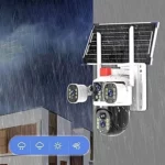 Caméra Solaire Haute Définition 4K Avec Vision Nocturne(BL) – Détection De Personnes Et Connectivité Wi-Fi 4G – Image 5