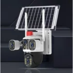 Caméra Solaire Haute Définition 4K Avec Vision Nocturne(BL) – Détection De Personnes Et Connectivité Wi-Fi 4G – Image 3