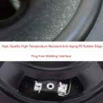 Haut-Parleurs Doubles Pour Voiture – 1000 W Coaxiaux – Large Bande – Haute Qualité Sonore – Installation Sans Perte – Image 6