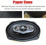 Haut-Parleurs Doubles Pour Voiture – 1000 W Coaxiaux – Large Bande – Haute Qualité Sonore – Installation Sans Perte – Image 7