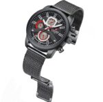 Montre Naviforce À Double Affichage – Fabriquée En Acier Inoxydable – Système D’exploitation À Quartz Et Numérique – Image 7