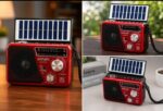 Radio Multifonction SOEWEL SW-521BTS Avec Chargement Solaire Et Lumière LED – Image 2