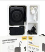 Chargeur Magnétique Portable Multifonction  000 MAh – Charge Sans Fil 15 W – Trois Câbles – Support Téléphone – Image 12