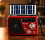 Radio Multifonction SOEWEL SW-521BTS Avec Chargement Solaire Et Lumière LED – Image 3