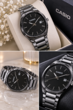 Montre Casio Black Elegance – L’élégance Noir Avec Une Touche De Modernité – Image 5