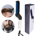 Brosse Lissante Électrique Multifonctionnelle Pour Hommes – Peigne De Soin Pour La Barbe et La Moustache – Image 8
