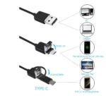 Endoscope Numérique USB 3 en 1 – Caméra D’inspection Flexible Avec Éclairage LED – Image 6