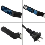 Brosse Lissante Électrique Multifonctionnelle Pour Hommes – Peigne De Soin Pour La Barbe et La Moustache – Image 13