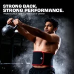Ceinture de Sudation et Maintien Lombaire YC Support 020XLD – Noir – Image 2