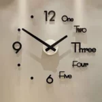 Horloge Murale Moderne – 3D – Adhésive – Image 10