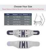 Ceinture De Soutien Lombaire Réglable – Soutien Confortable Du Bas Du Dos – Doubles Sangles De Serrage – Image 7