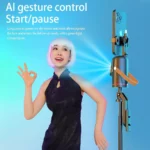 Stabilisateur Pour Smartphone Q03 Avec IA – Rotation À 360° – Avec L’écran Face À I’IA – Image 5
