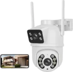 Caméra De Surveillance Wi-Fi Intelligente À 360° – Suivi De Mouvement et Vision nocturne – Audio Bidirectionnel – Image 5