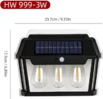 Pack De 5 Lampes à Énergies Solaires – Étanches – Sécurité Avec Capteur – Image 9