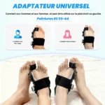 Correcteur Pour Gros Orteil – Avec Séparateur D’orteils En Silicone – Réglable et Doté De Coussinets Confortables – Image 3