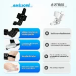 Correcteur Pour Gros Orteil – Avec Séparateur D’orteils En Silicone – Réglable et Doté De Coussinets Confortables – Image 11