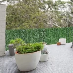 Clôture De Jardin Artificielle En Feuilles – 3 m/1 – Revêtement Mural D’intimité – Image 11