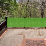 Clôture De Jardin Artificielle En Feuilles – 3 m/1 – Revêtement Mural D’intimité – Image 12
