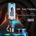 Stabilisateur Pour Smartphone Q03 Avec IA – Rotation À 360° – Avec L’écran Face À I’IA – Image 2