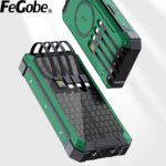 Pawer Bank Solaire Multifonction 30000 MAh – Recharge Sans Fil – Lampe LED Puissante – Sorties USB Multiples – Image 7