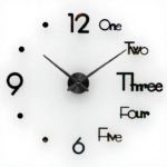 Horloge Murale Moderne – 3D – Adhésive – Image 7
