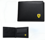 Portefeuille Pour Homme De Luxe Noir – Bi-pli – Multiples Compartiments – Avec Coffret Cadeau