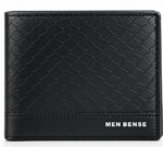 Portefeuille Pour Homme De Luxe En Cuir Façon Crocodile – Multi-compartiments Pour Cartes et Billets - Noir – Image 2