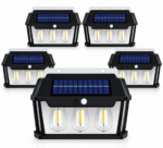 Pack De 5 Lampes à Énergies Solaires – Étanches – Sécurité Avec Capteur – Image 2