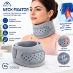 Correcteur et Soutien Cervical Neck Fixator – Attelle de Cou Réglable Pour Assurer Soutien et Stabilité