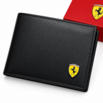 Portefeuille Pour Homme De Luxe Noir – Bi-pli – Multiples Compartiments – Avec Coffret Cadeau – Image 4