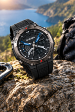 Montre STRADA – Sportive Hybride – Numérique et Analogique – Design Moderne et Robuste – Rétroéclairage – Résistante à L’eau – Image 7