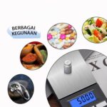 Balance De Poche Avec Calculatrice Intégrée – Capacité De 200 g et Précision De 0,01 g – Rétroéclairage Bleu – Image 10