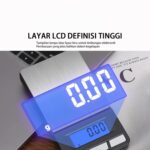 Balance De Poche Avec Calculatrice Intégrée – Capacité De 200 g et Précision De 0,01 g – Rétroéclairage Bleu – Image 9
