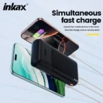 Power Bank Inkax PB-08 – 20 000 MAh – Noir – Image 3